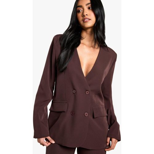 Blazer Croisé Habillé - 36 - boohoo - Modalova