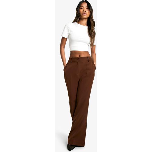 Pantalon Flare Habillé - 38 - boohoo - Modalova