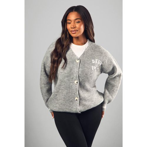 Grande Taille - Cardigan En Maille - 44-46 - boohoo - Modalova