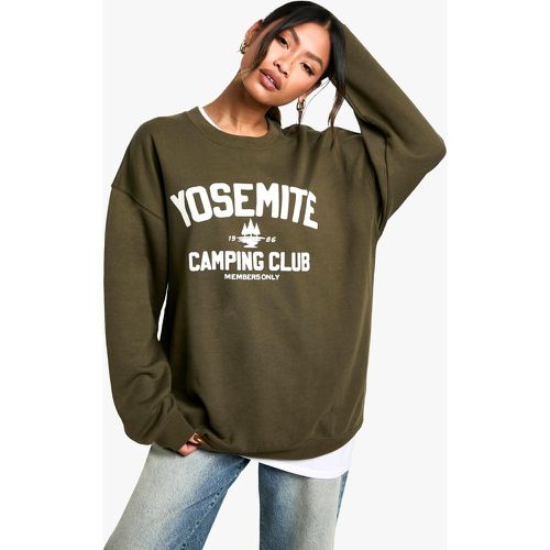 Sweat Oversize À Imprimé Yosemite - L - boohoo - Modalova