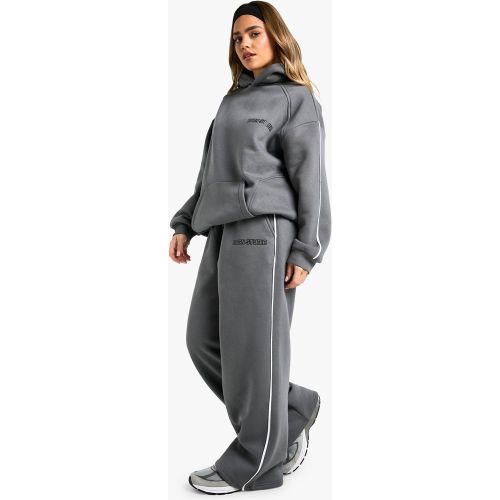 Petite" - Jogging Large À Rayures Sur Le Côté - S - boohoo - Modalova