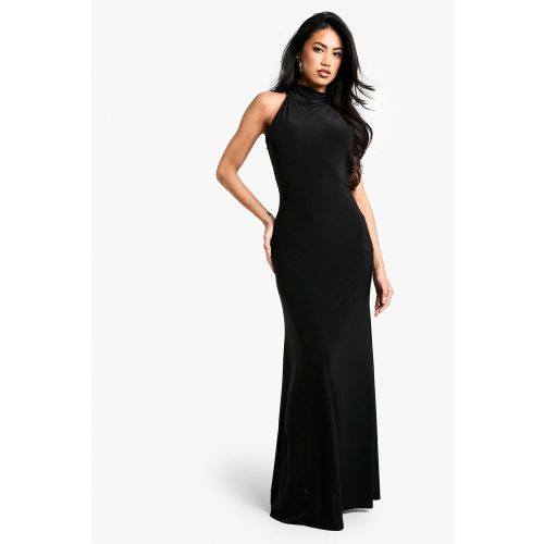 Robe Longue Moulante À Dos Nu Et Foulard - 36 - boohoo - Modalova