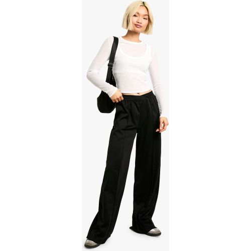Pantalon Large Croisé - 34 - boohoo - Modalova