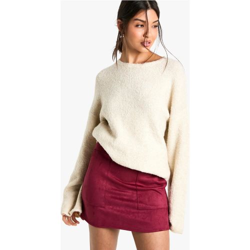 Mini-Jupe En Synthétique - 34 - boohoo - Modalova