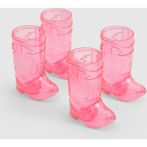 Lot De 4 Verres À Slogan Santiags - One Size - boohoo - Modalova