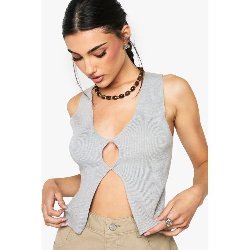 Gilet Torsadé Sans Manches - S - boohoo - Modalova