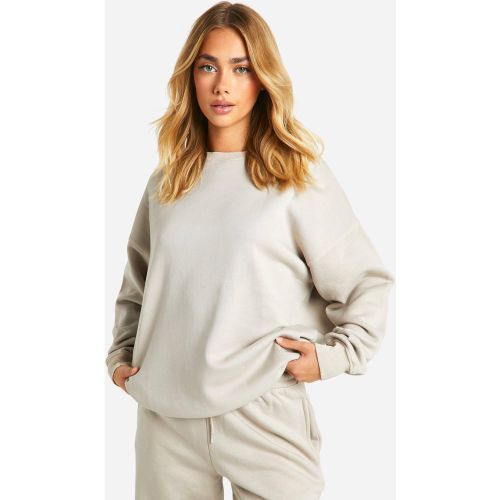 Sweat Oversize Délavé - Xl - boohoo - Modalova