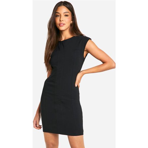 Boxy Tailored Mini Dress - 38 - boohoo - Modalova