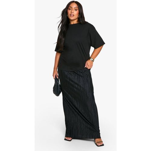 Grande Taille - Jupe Longue Plissée - 44 - boohoo - Modalova