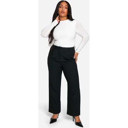 Grande Taille - Pantalon Droit Habillé - 44 - boohoo - Modalova