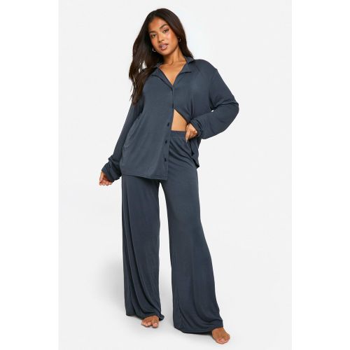 Petite" - Ensemble De Pyjama À Manches Longues - 42 - boohoo - Modalova