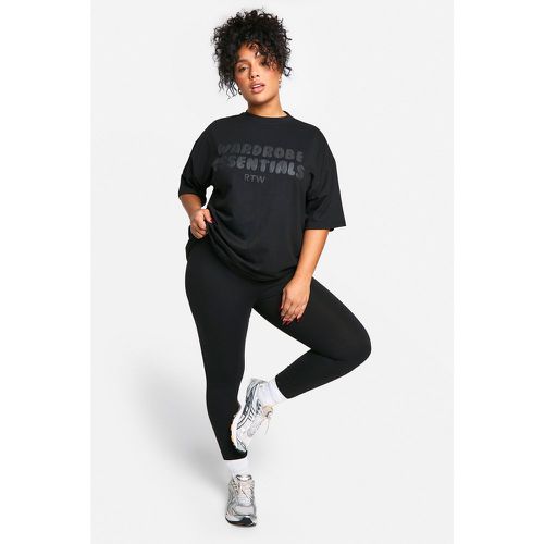 Grande Taille - Ensemble Avec T-Shirt Et Legging - 44 - boohoo - Modalova