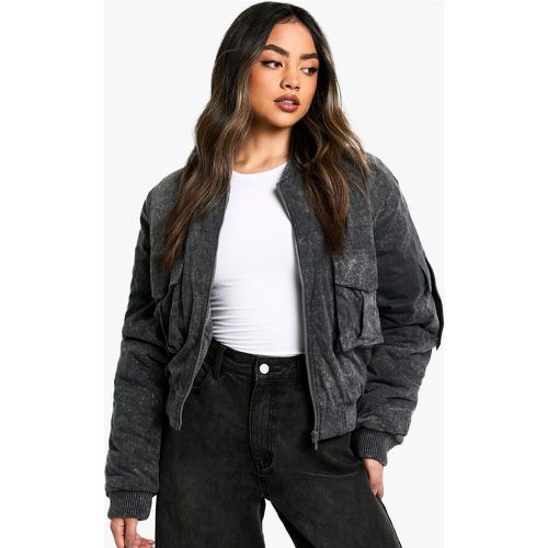 Bomber Utilitaire Court - 38 - boohoo - Modalova