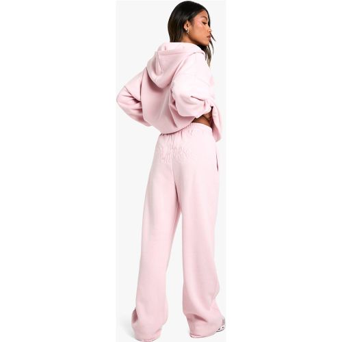 Jogging Droit À Coutures Apparentes - S - boohoo - Modalova