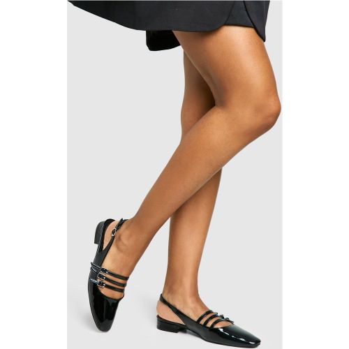 Chaussures Plates Pointues Avec Bride À La Cheville - 36 - boohoo - Modalova
