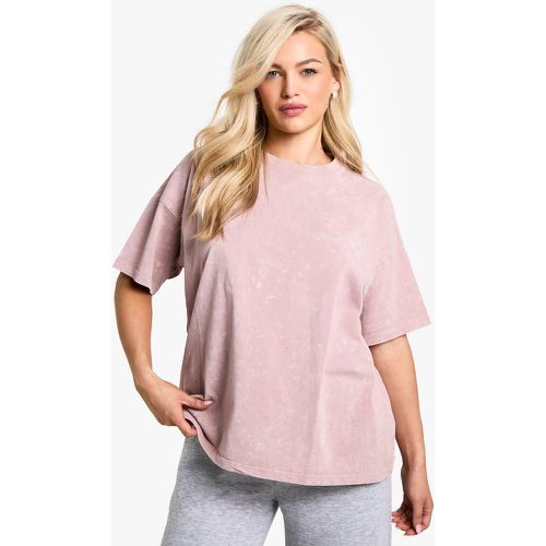 T-Shirt Délavé - 38 - boohoo - Modalova