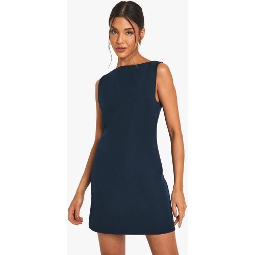 Robe Courte Évasée À Col Ouvert - 40 - boohoo - Modalova