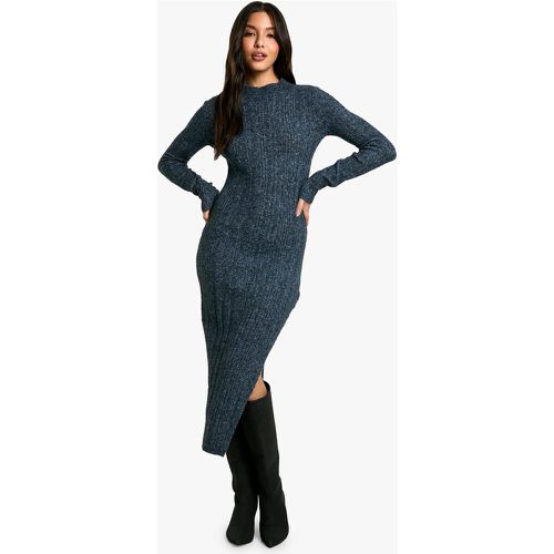 Robe Longue Côtelée En Maille - S - boohoo - Modalova