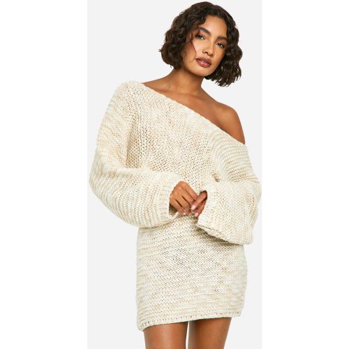 Tall" - Pull Court En Maille - S - boohoo - Modalova