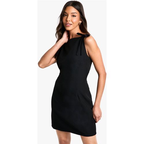 Robe Courte De Tailleur À Nœud - 40 - boohoo - Modalova