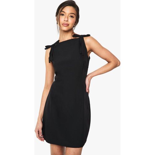 Robe Courte De Tailleur À Nœud - 36 - boohoo - Modalova