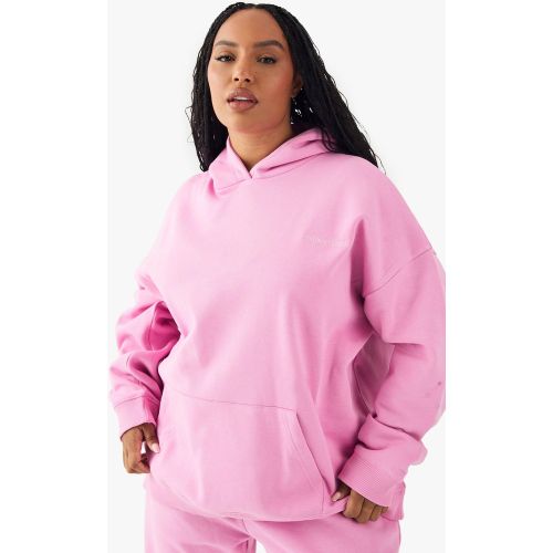 Plus" Dsgn Studio Embroidered Oversized Hoodie - 46 - boohoo - Modalova