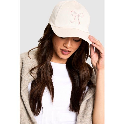 Casquette À Broderie Nœud - One Size - boohoo - Modalova