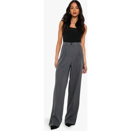 Pantalon De Costume Plissé Tissé - 36 - boohoo - Modalova