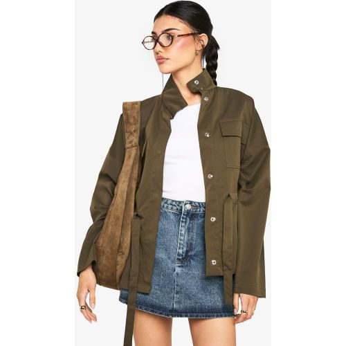 Surchemise Cintrée Utilitaire - 36 - boohoo - Modalova