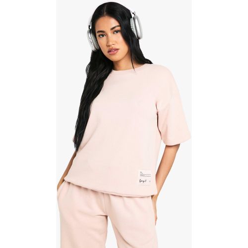 Sweat Oversize À Manches Courtes - L - boohoo - Modalova