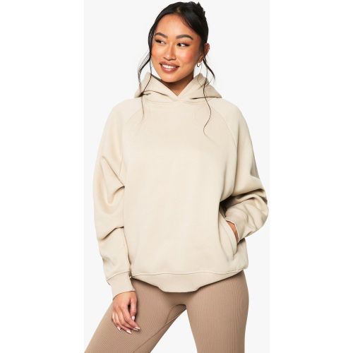 Sweat À Capuche Oversize À Coutures Raglan - S - boohoo - Modalova