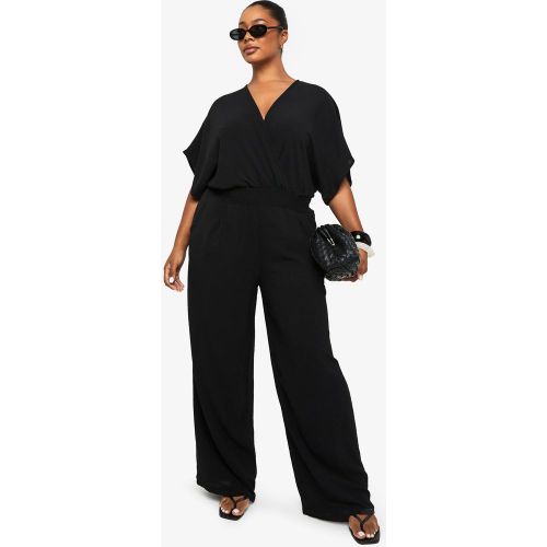 Grande Taille - Combinaison Large À Manches Longues - 44 - boohoo - Modalova