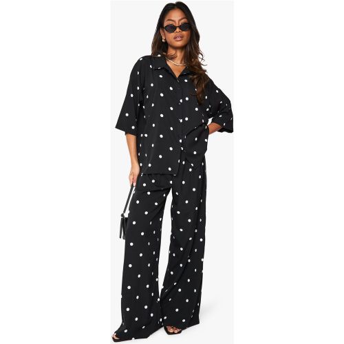 Ensemble Oversize À Imprimé Pois - 38 - boohoo - Modalova