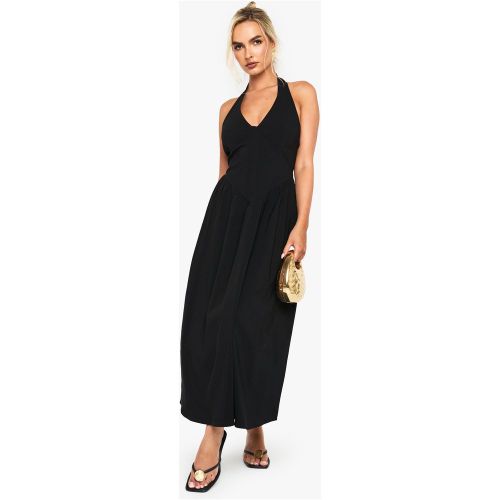 Robe Longue À Décolleté Plongeant - 36 - boohoo - Modalova