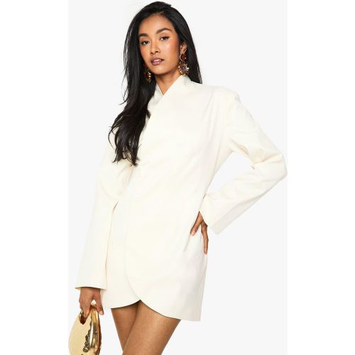 Robe Blazer Habillée Sans Col - 36 - boohoo - Modalova