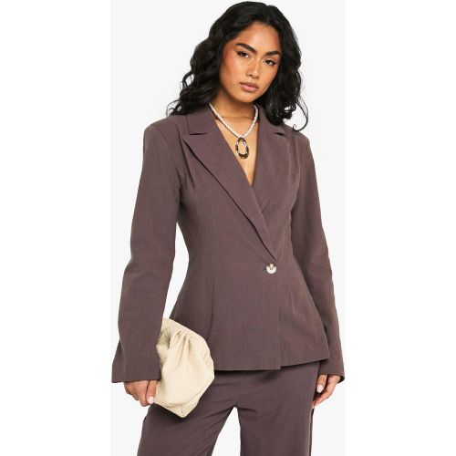 Blazer Croisé - 34 - boohoo - Modalova