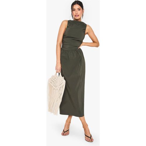 Tall" - Robe Mi-Longue Froncée Sans Manches - 36 - boohoo - Modalova