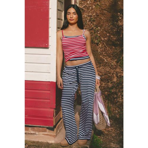 Pantalon Large Côtelé À Rayures - 34 - boohoo - Modalova
