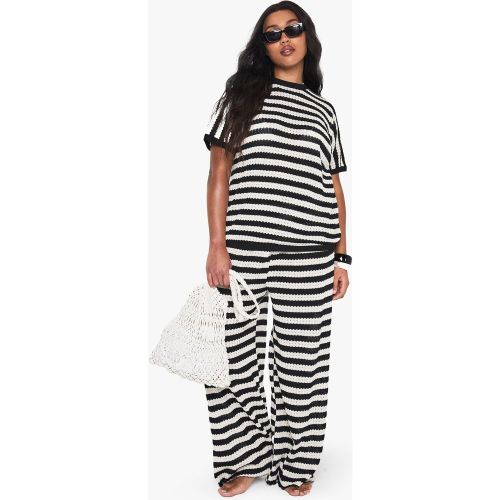 Grande Taille - Ensemble De Plage En Crochet - 44 - boohoo - Modalova