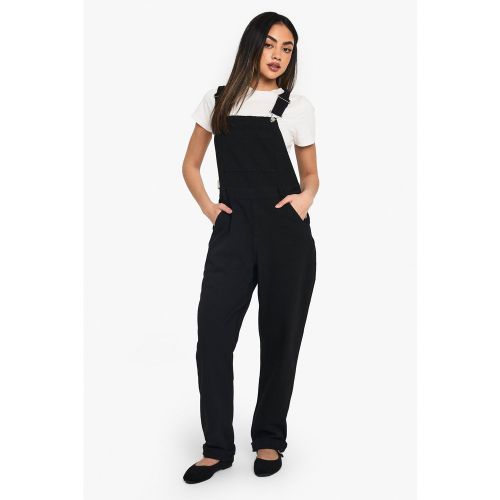 Salopette En Jean Coupe Boyfriend - 38 - boohoo - Modalova