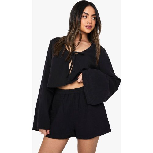 Short À Taille Élastiquée - 34 - boohoo - Modalova