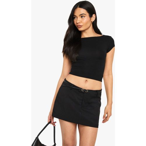 Jupe-Short Habillée À Ceinture - 42 - boohoo - Modalova