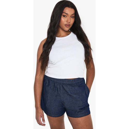 Grande Taille - Short À Taille Élastiquée - 44 - boohoo - Modalova