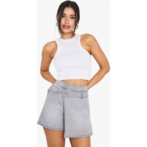 Tall" - Jupe-Short En Jean - 34 - boohoo - Modalova
