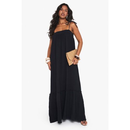 Robe Longue Texturée - 36 - boohoo - Modalova