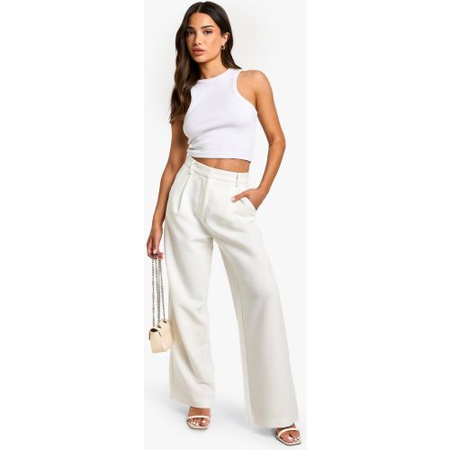 Petite" - Pantalon Large Essentiel - 34 - boohoo - Modalova
