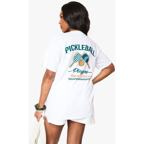 Grande Taille - T-Shirt Oversize À Imprimé Pickle - 44 - boohoo - Modalova