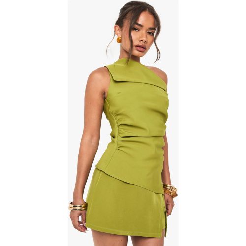 Jupe-Short Portefeuille Fendue - 34 - boohoo - Modalova