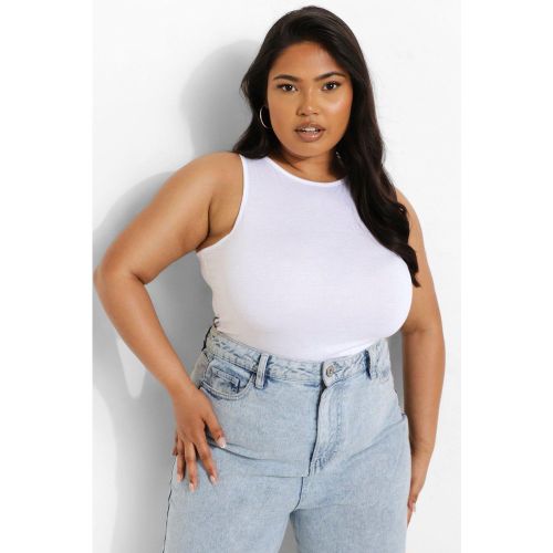 Grande Taille - Body À Dos Nageur En Jersey - 54 - boohoo - Modalova