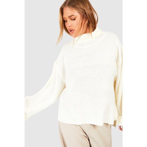 Grande Taille - Pull Oversize Épais À Col Roulé - / - 44-46, / - boohoo - Modalova